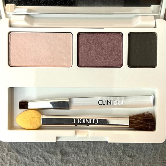 Clinique Colour Surge Eye Shadow Trio Beach Plum Duo, Pink Chocolate Quad NWOB - Picture 4 of 6